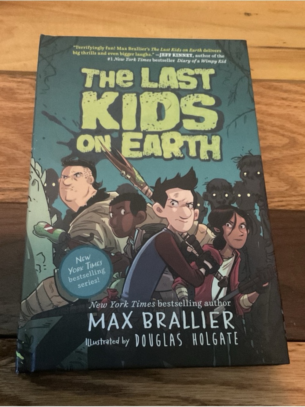 Original Penguin Illustrated Kids Book - Teal, Lime, Black